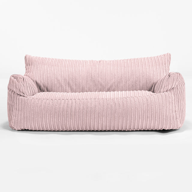 Josephine Sitzsack Sofa für Kinder 1-5 Jahre - Cord Rosa_01