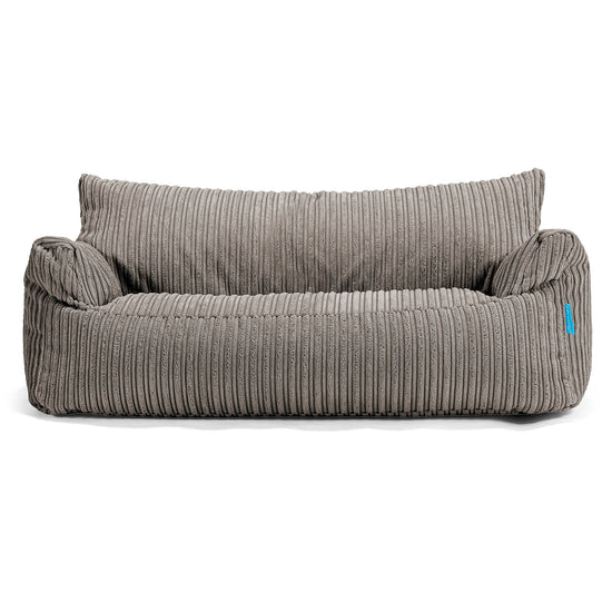 Josephine Sitzsack Sofa für Kinder 1-5 Jahre - Cord Graphitgrau_01