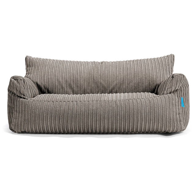 Josephine Sitzsack Sofa für Kinder 1-5 Jahre - Cord Graphitgrau_01