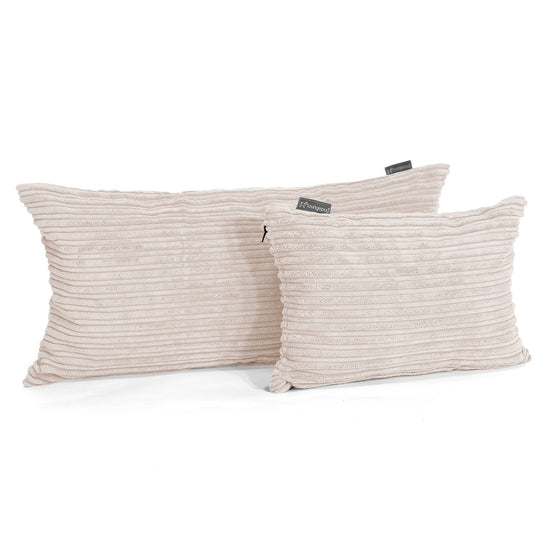 Kissen 35 x 50cm - Cord Creme 03