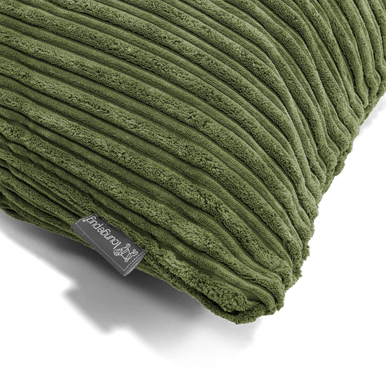 Dekokissen / Sofa Kissenbezug 35 x 50cm - Cord Nadelwaldgrün 02