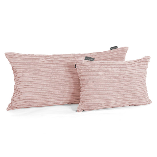 Kissen 35 x 50cm - Cord Rosa 03