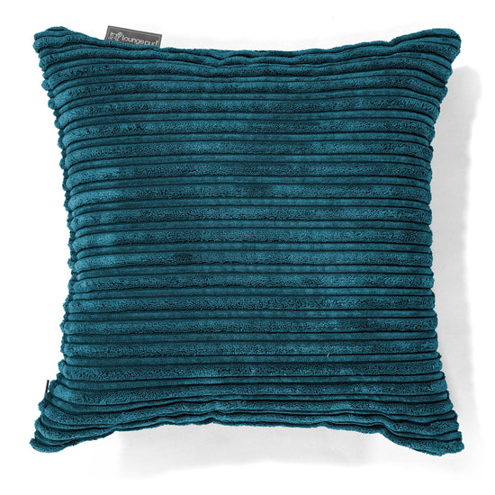 Kissen 47 x 47cm - Cord Blaugrün 01