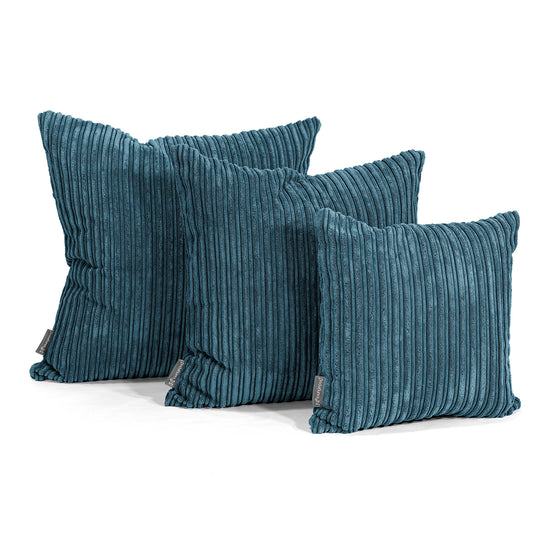 Kissen 47 x 47cm - Cord Marineblau 02