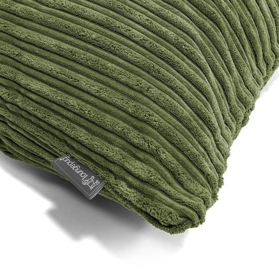 Dekokissen / Sofa Kissenbezug 47 x 47cm - Cord Nadelwaldgrün 03