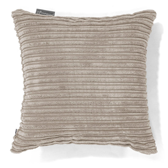 Kissen 47 x 47cm - Cord Nerzfarben 01