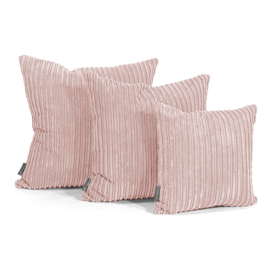 Kissen 47 x 47cm - Cord Rosa 02