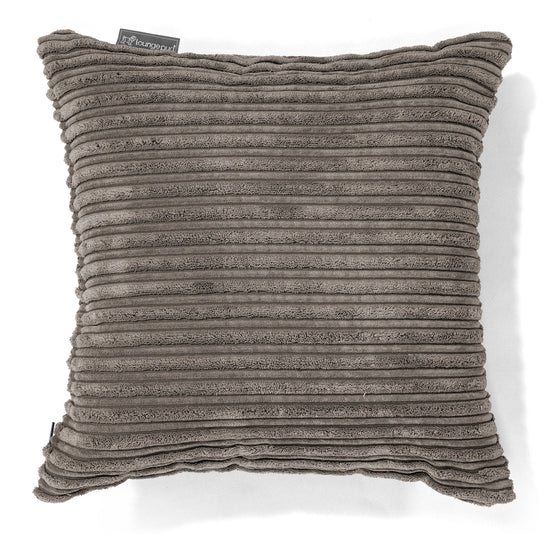 Kissen 47 x 47cm - Cord Schiefergrau 01