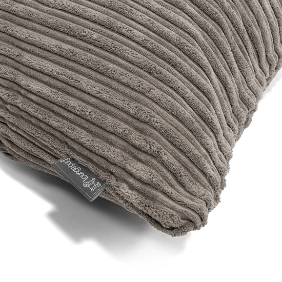 Kissen 47 x 47cm - Cord Schiefergrau 03