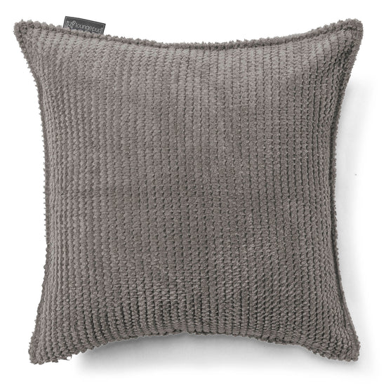 Kissen 47 x 47cm - Pom-Pom Anthrazit 01