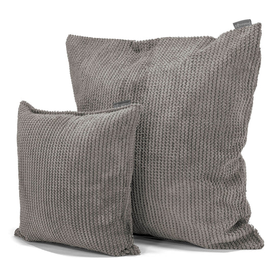Kissen 47 x 47cm - Pom-Pom Anthrazit 02
