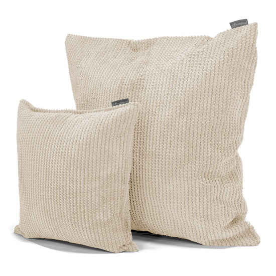Kissen 47 x 47cm - Pom-Pom Creme 02
