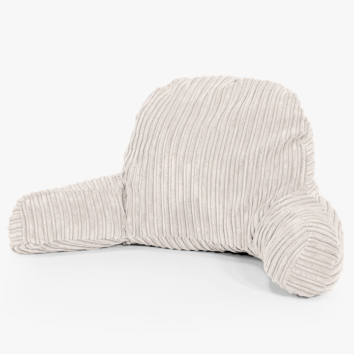 Lesekissen mit Rückenstütze - Cord Elfenbein 01