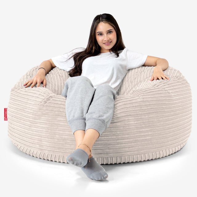 Mammoth Sofa Sitzsack XXL - Cord Creme 01