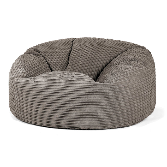 Mammoth Sofa Sitzsack XXL - Cord Schiefergrau 01