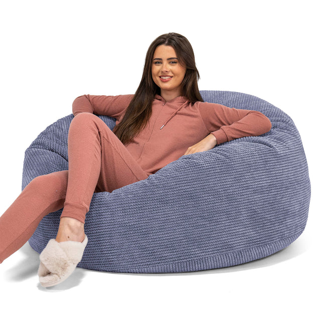 Mammoth Sofa Sitzsack XXL - Pom-Pom Lila 01