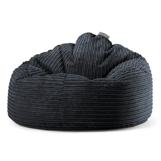 Archi Sitzsack - Cord Schwarz 01