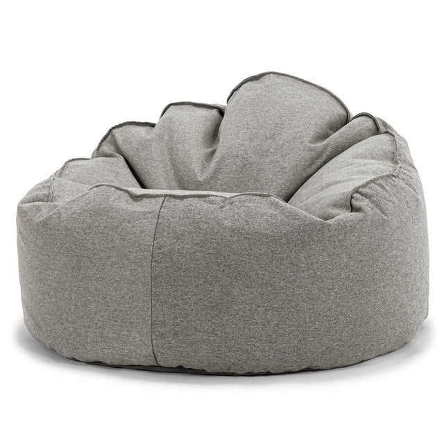 Archi Sitzsack - Interalli Wolle Silber 01