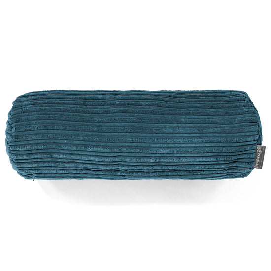 Nackenrolle Kissen 20 x 55cm - Cord Marineblau 02