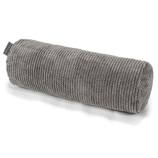 Nackenrolle Kissen 20 x 55cm - Pom-Pom Anthrazit 01
