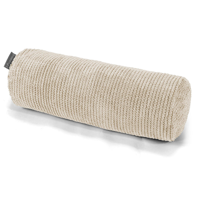 Nackenrolle Kissen 20 x 55cm - Pom-Pom Creme 01