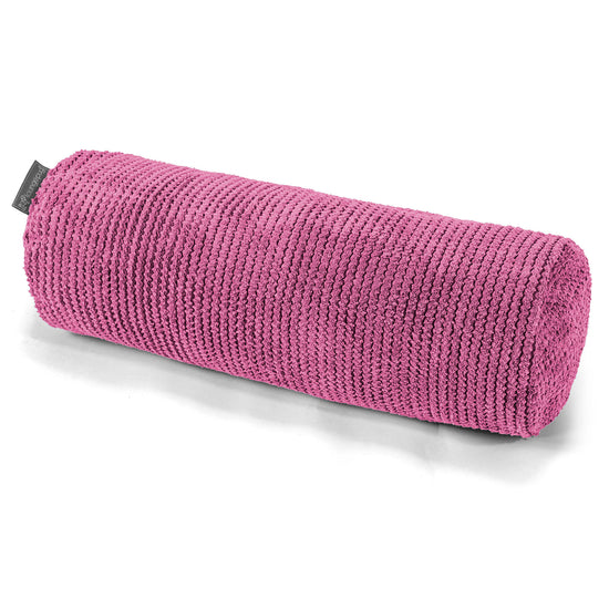 Nackenrolle Kissen 20 x 55cm - Pom-Pom Pink 01