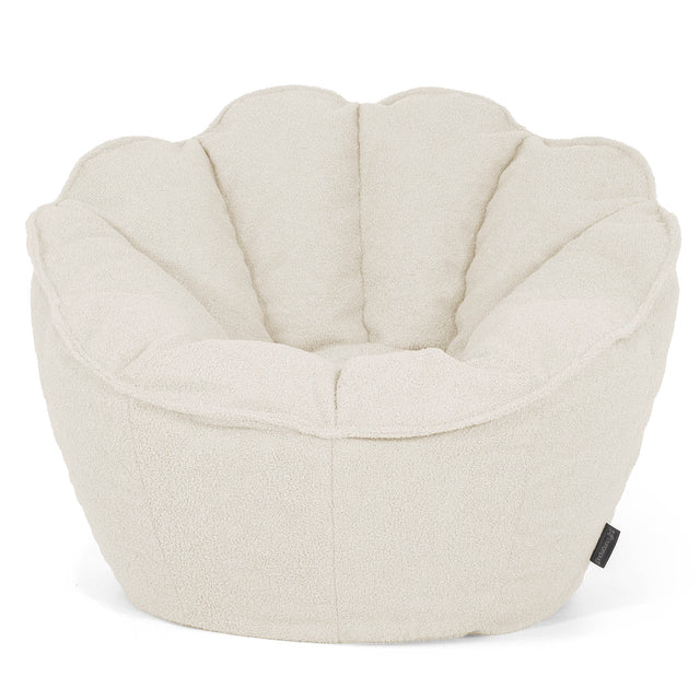 Natalia Sacco Sitzsack Stuhl - Bouclé Elfenbein_01