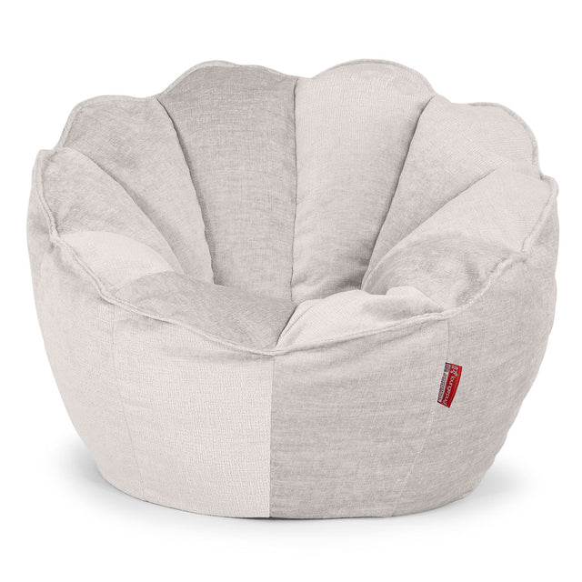 Natalia Sacco Sitzsack Stuhl - Chenille Creme 01