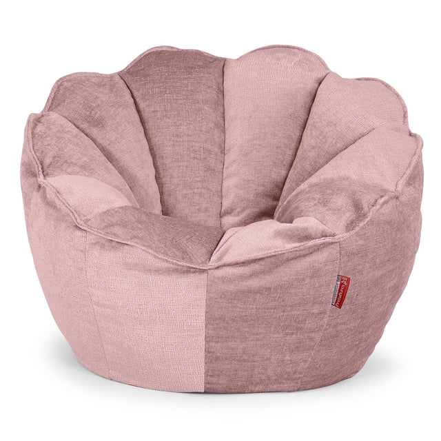 Natalia Sacco Sitzsack Stuhl - Chenille Pink 01