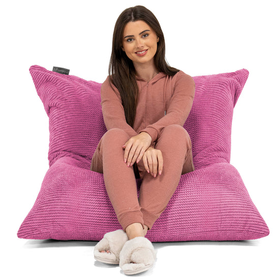 Sitzsack XXL - Pom-Pom Pink 02