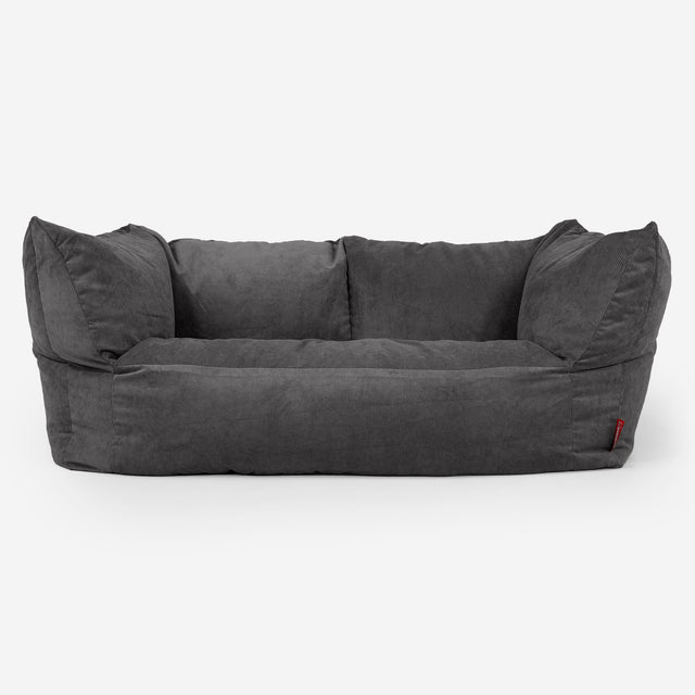 Ruben Sitzsack Sofa - Feincord Anthrazit 01