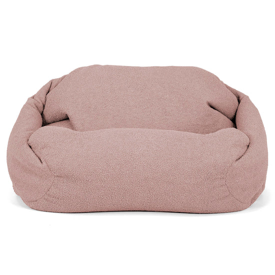 Sabine Sitzsack Sessel - Bouclé Pink_01