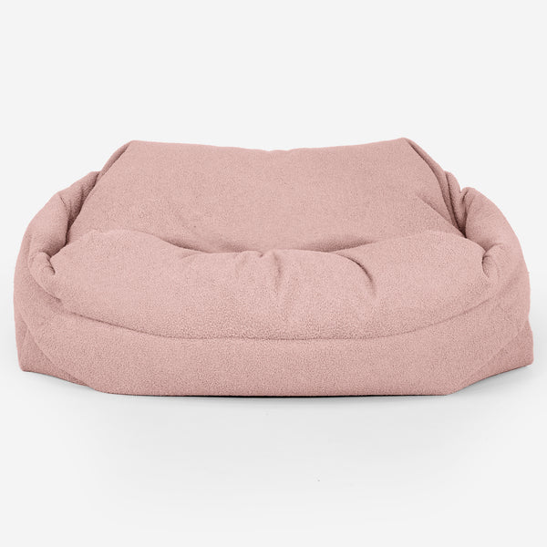 Sabine Sitzsack Sofa - Bouclé Pink_02