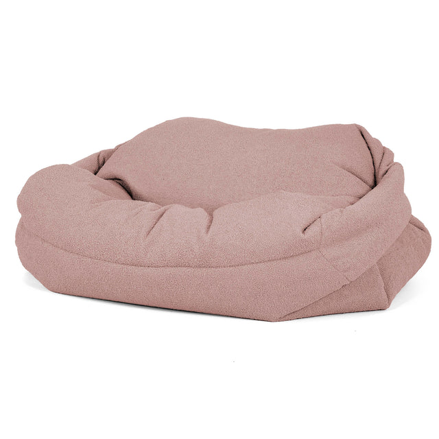 Sabine Sitzsack Sofa - Bouclé Pink_02