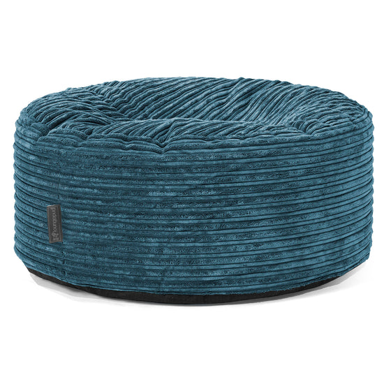 Sitzhocker Pouf - Cord Marineblau 01