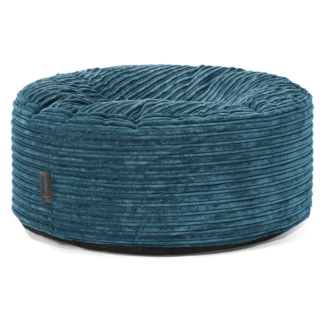 Sitzhocker Pouf - Cord Marineblau 01