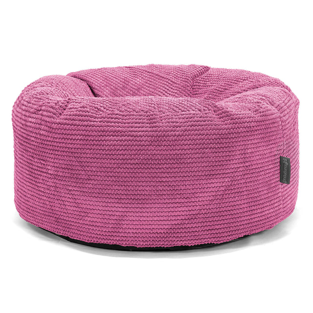 Sitzhocker Pouf - Pom-Pom Pink 01