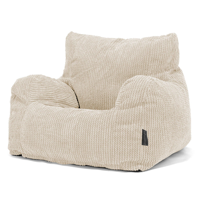 Sitzsack Ohrensessel - Pom-Pom Creme 01