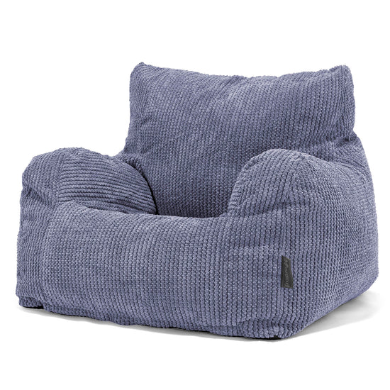 Sitzsack Ohrensessel - Pom-Pom Lila 01