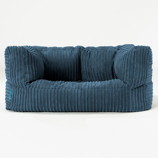 Kindersofa Albert 2-6 jahren - Cord Marineblau_01