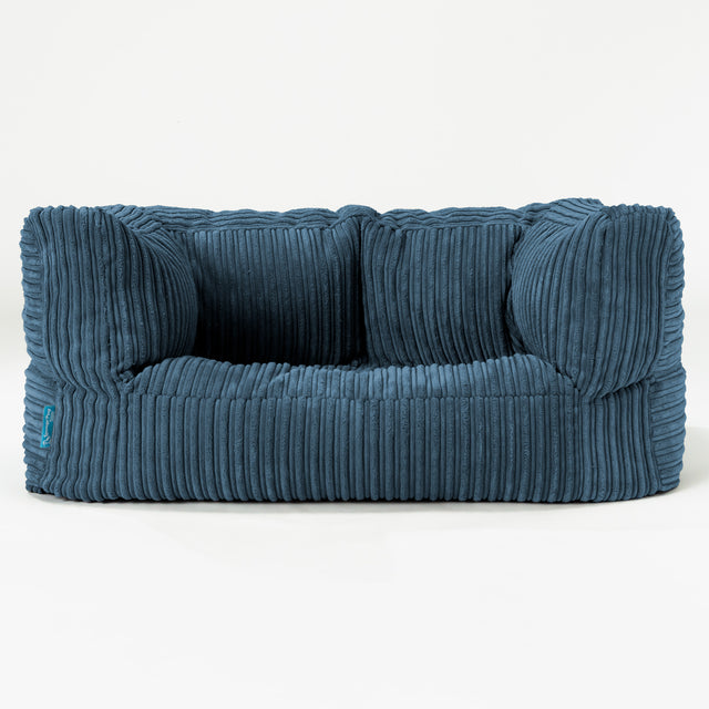 Kindersofa Albert 2-6 jahren - Cord Marineblau_01