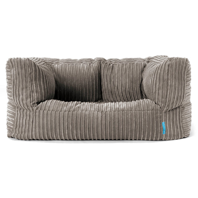 Kindersofa Albert 2-6 jahren - Cord Graphitgrau_01