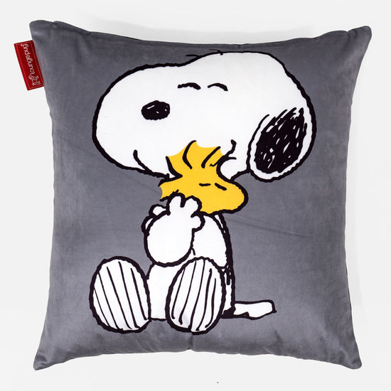 Snoopy Dekokissen / Sofa Kissenbezug 47 x 47cm - Knuddeln 01