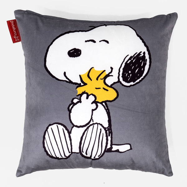 Snoopy Dekokissen / Sofa Kissenbezug 47 x 47cm - Knuddeln 01