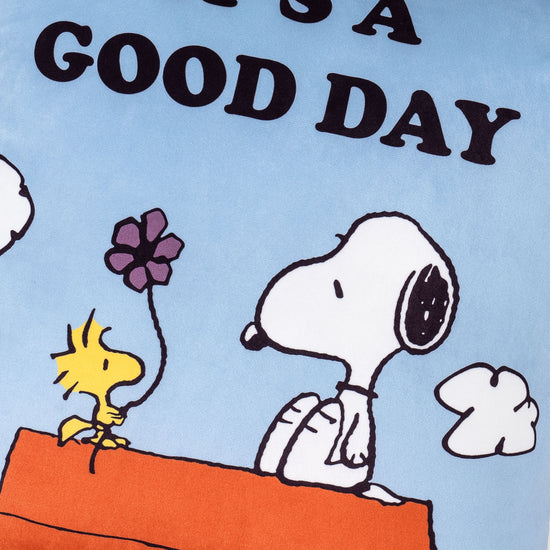 Snoopy Dekokissen / Sofa Kissenbezug 47 x 47cm - Schöner Tag 04