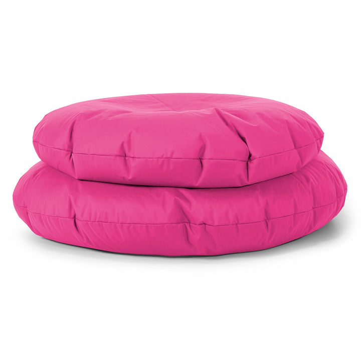 Flexforma Runder Kinder-Sitzsack als Bodenkissen 2-14 Jahre - Pflegeleicht Pink 03