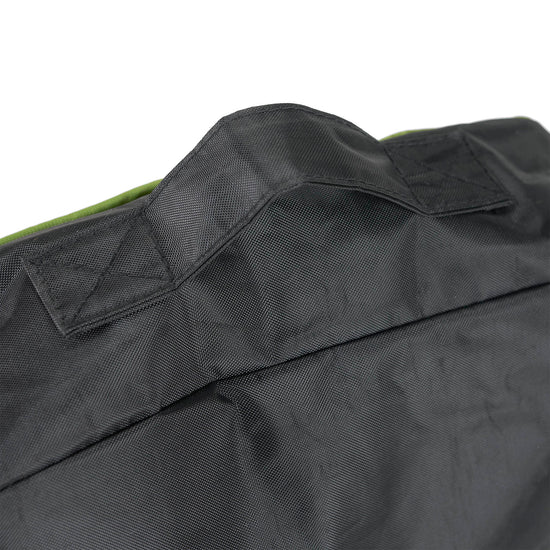 Gesteppter Gaming Sitzsack - Schwarz / Grün 06