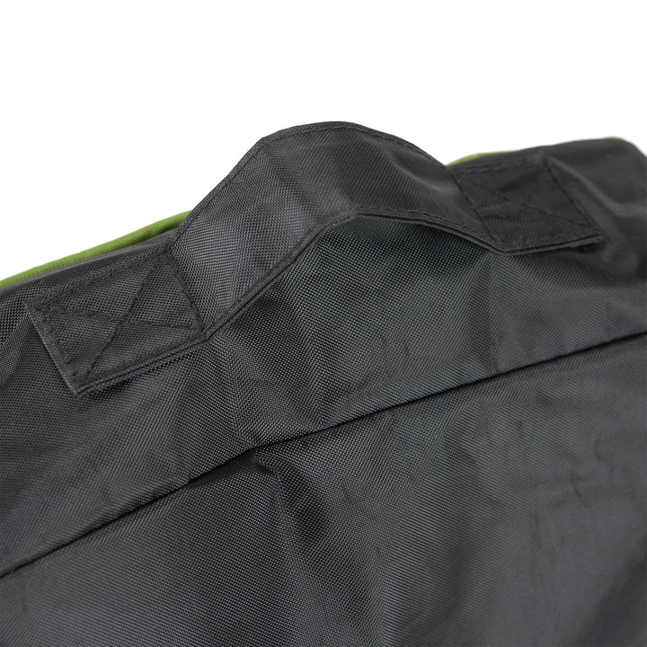 Gesteppter Gaming Sitzsack - Schwarz / Grün 06