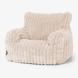 Josephine Sitzsack Ohrensessel - Ultra Plüsch Cord Creme
