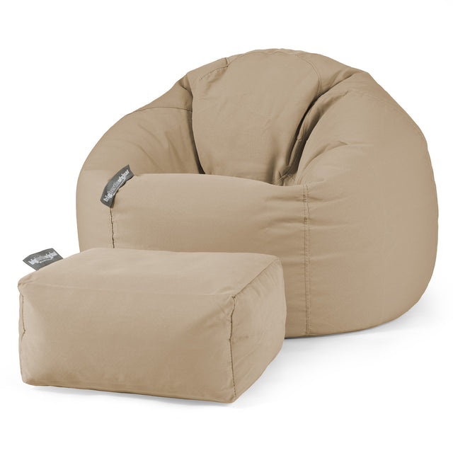 SoleiStorm™ Ultra 2000 h+ Klassischer Sitzsack Sessel - Olefin Beige 02